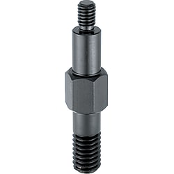 Cantilever Shafts - Piloted Thread with Threaded Ends - Hex