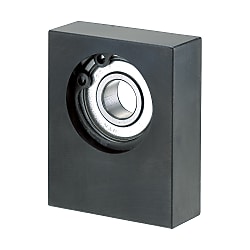 Bearings with Housing - Bottom mount, with retaining rings. BGBKB6201ZZ-40-NA