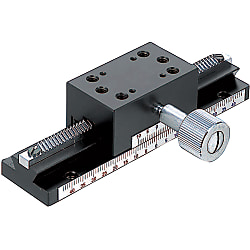 Manual X-Axis Stages - Dovetail, Rack & Pinion, Long Stroke, XLWG