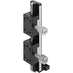 Manual Z-Axis Stages - Dovetail Groove, Rack & Pinion, Long Stroke, ZLWG Series