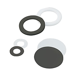 Resin Washers - Extra thin, standard dimensions, thickness up to 1mm.