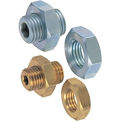 Pipe Fitting - Hex Nipple, Threaded