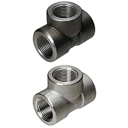 Pipe Fitting - Tee, Female, Tapped, High Pressure