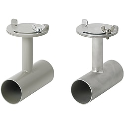 Piezas de tubería para mangueras de conducto de aluminio - amortiguadores HOANPFM50