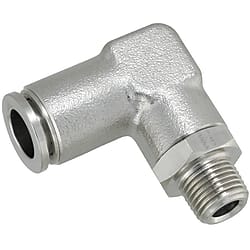 Push to Connect Fittings - Stainless Steel, 90° Elbow MLELLSS6-1