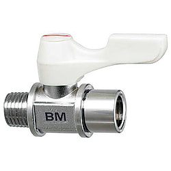 Válvulas de bola - compactas, latón, rosca PT, toma PF BBPT22F-B