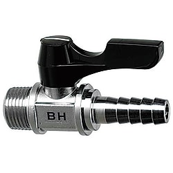 Válvulas de bola - compactas, latón, rosca PT, lengüeta para manguera BBPH61-B