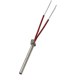 Cartridge Heaters - Lead Wire with Selectable Flange