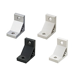 ８シリーズ（溝幅１０ｍｍ）－１列溝用－押出厚型ブラケット　取付穴2個タイプ NBLTS8-SEC