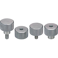 Knobs - Knurled with Internal or External Threads.