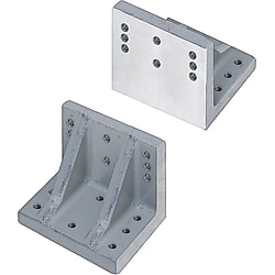 Placas angulares: hierro fundido, posiciones de agujeros anchas y fijas WIKD100-100
