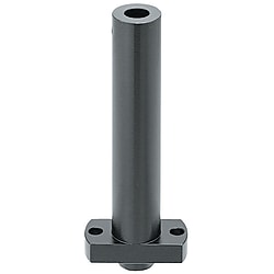 Locating Pin Holders - Compact flange, flat tip for screw mounting, straight shank.