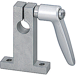 Shaft Supports - T-Shaped, with Clamping Lever.
