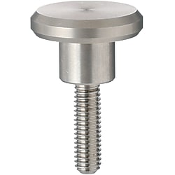 Knobs - With Stepped Shoulder and No Knurling. NKCR6-16