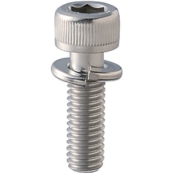 uxcell M3 x 30mm Stainless Steel Hex Socket Head Cap Screws Bolts Combine with Spring Washer and Plain Washers 10pcs