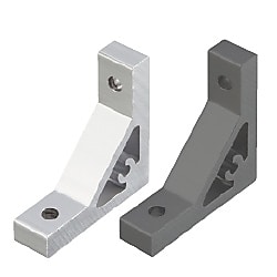 ５シリーズ（溝幅６ｍｍ）　－１列溝用－　押出極厚型ブラケット（直角加工タイプ） HBKUS5-SEC