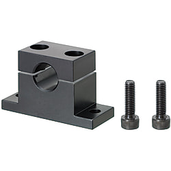 Shaft Supports - T-shaped, wide body, split (Precision Molded).