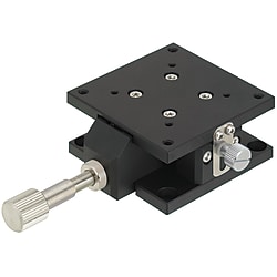 [High Precision] Z-Axis, Linear Guide Low Profile - Micrometer Head / Feed Screw ZLTCG60
