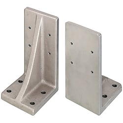 Placas angulares: posiciones de orificios roscados de montaje configurables