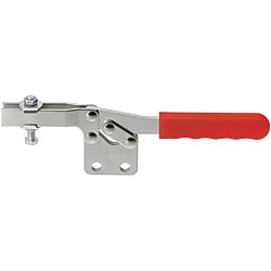 Toggle Clamp, Horizontal Type, Straight Base, Tip Bolt Slide Adjustment, Clamping Force 2,744 N