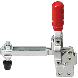 Toggle Clamp, Vertical Type, Straight Base, Clamp Bolt Adjustable, Clamping Force 392 N