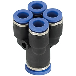 Push to Connect Fittings - Manifold, Double Y-Shaped DSNYL6-8