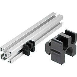 Rodillos transportadores de extrusión de aluminio - soportes de eje HSCX6-25
