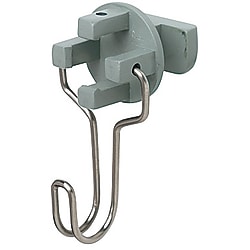 Aluminum Extrusion Accessory Hooks - J-Shaped