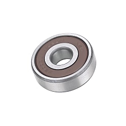 Deep Groove Ball Bearings - Contact Seals, Stainless Steel. SB6203DDU
