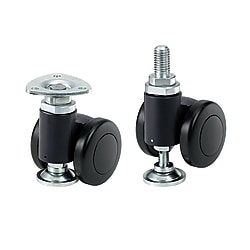 Casters with Leveling Mounts - Space Saving CMPAN60-N