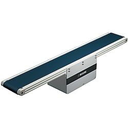 Guided Flat Belt Conveyors - Center drive, SV series, pulley diameter 30mm.