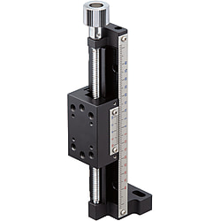 Manual Z Axis Stages - Dovetail Slide, High Precision, Feed Screw, Long, Selectable Lead, ZLSL Series ZLSL90-2