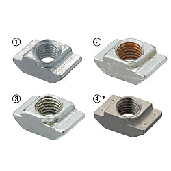 ８シリーズ（溝幅１０ｍｍ）用　アルミフレーム用後入れナット PACK-HNTFSN8-5