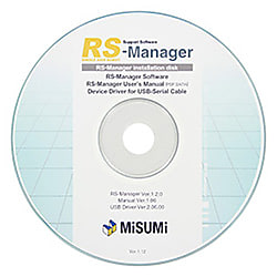 単軸ロボット専用サポートソフト（RS-Manager）