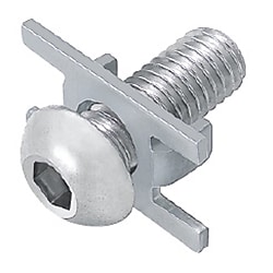 ６シリーズ（溝幅８ｍｍ）　ブラインドジョイント部品　スクリュージョイント