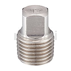 低圧用ねじ込み継手　四角プラグ　SUS316/SCS14A