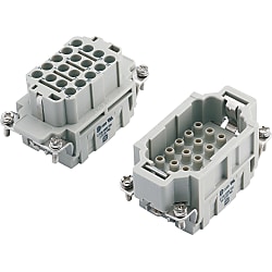 Conectores rectangulares: terminales de crimpado, placa a cable, rectos 0932-018-3001