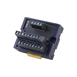 コモン端子台　Pコモン、Nコモン分割（棒端子用）　1対9ｘ2