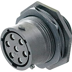 HRS 4-Conductor Female Connector Bayonet Type Panel Mount