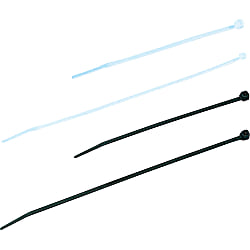 Cable ties (Standard White, Weather-resistant Black) CV-280LW-100PW