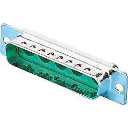 Conectores rectangulares - D-sub, alta corriente, soldadura y terminales de máquina 063-388