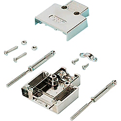 Conectores rectangulares - D-sub, blindaje EMI, cubierta de resina DE-C8-J9-F41R