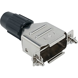 Rectangular Connectors - D-Sub, EMI-Shielded, Metal Hood J-C37-1C