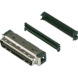 IEEE1284半線間距連結器　EMI對策壓接式公端連結器 10150-6000EL