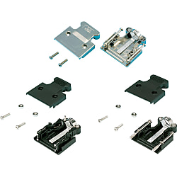 Conectores rectangulares: IEEE1284 de paso medio, con protección EMI, cubierta de plástico 10350-52F0-008