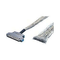 PCRコネクタ付ケーブル バラ線フード付タイプ (本多通信工業製コネクタ使用)