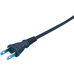 AC Cord, Fixed Length (PSE), Single-Side Cut-Off Plug, Connector Type: Straight