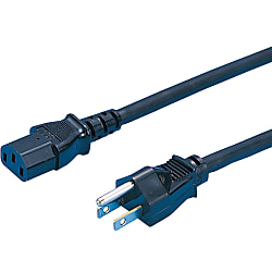 UL/CSA: cable de alimentación de CA, de doble extremo, de 2 o 3 m de longitud ULP-B-ULSSK-3