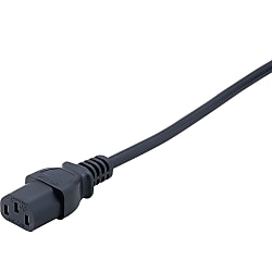 Cable de CA: longitud fija, enchufe de corte de un solo lado, VDE CESTS-3