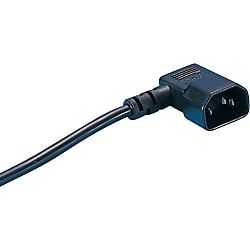 交流電繩固定長度(S、D N, FI),單麵的截止插頭